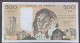 BANKNOTE MONEY PAPER 500 FRANCHI FRANCESI 1977 SERIE N L 69 - 500 F 1968-1993 ''Pascal''