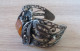 Delcampe - Ancien Bracelet à Poignet Filigrane Soviétique Arménien Des Années 1960, Bracelet Arménien, Bracelet Tribal Ethnique - Pulseras