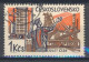 Tchécoslovaquie 1965 Mi 1536 (Yv 1402), Obliteré, Varieté Position 6/1 - Plaatfouten En Curiosa