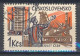Tchécoslovaquie 1965 Mi 1536 (Yv 1402), Obliteré, Varieté Position 6/1 - Variétés Et Curiosités