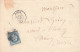 FRANCE - LETTRE 1869 PARIS / *1034 - 1863-1870 Napoléon III Lauré