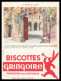 * Lot De 3 Buvards - BUVARD - Biscottes GRINGOIRE - Louvre Vu Du Jardin Des Tuileries Musée De Cluny Aventures De Gringo - Biscottes