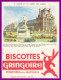 * Lot De 3 Buvards - BUVARD - Biscottes GRINGOIRE - Louvre Vu Du Jardin Des Tuileries Musée De Cluny Aventures De Gringo - Biscottes