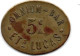 MA 23984 / Paris 5 Centimes Omnium Bar - Ets Lucas TTB - Professionals / Firms