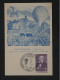 C1 FRANCE BELLE CARTE  1946 SIEGE DE PARIS GAMBETTA +BALLON +AEROPHILATELIE +AFF. PLAISANT - 1927-1959 Storia Postale