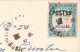 MONACO - TIMBRE DE RECOUVREMENT (1 FC) SURCHARGÉ : POSTES - SEUL SUR LETTRE / CARTE POSTALE - 1938 (al873) - Briefe U. Dokumente