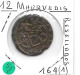 ESPAGNE PHILIPPE III   RESELLADOS  12 Maravédis 164(1)   TTB - Monnaies Provinciales