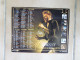 JOHNNY HALLYDAY Calendrier LA POSTE ALMANACH DU FACTEUR 2019 - Petit Format : 2001-...