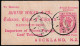 NOUVELLE ZELANDE - 1892 - Entier 1d Rouge Avec Publicité Tabac - Advertising - Werbung - Postal Stationery