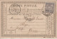 1877 - CP PRECURSEUR ENTIER SAGE Avec REPIQUAGE PRIVE ! (PILTER) De PARIS => JOIGNY (YONNE) - Precursor Cards