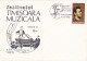 TIMISOARA FESTIVAL, MUSIC, SPECIAL COVER, CIPRIAN PORUMBESCU- COMSPOSER STAMP, 1985, ROMANIA - Musique