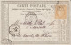 1873 - CP PRECURSEUR ENTIER CERES Avec REPIQUAGE PRIVE ! (FOULD FRERES) De PARIS - Tarjetas Precursoras