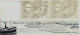 Deux Timbres "Port Saïd" 1 C Non Oblitérés Sur Carte Postale Ancienne - Used Stamps