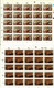 RSA, 1985, MNH, 25 Stamp(s) On Full Sheet(s), Frans Oerder Paintings, Michell Nr(s).  665-668, Scannr. F2512 - Nuovi