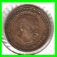 ESPAÑA ( EUROPA ) MONEDA DE 1 PESETA AÑO 1947 DEL CAUDILLO DE ESPAÑA GENERAL FRANCO ESTRELLAS ** 19 - 53 ** CALIDAD EBC. - 1 Peseta