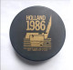 Ice Hockey - Official Game Puck IIHF World Cup 1986 Pool B Netherlands - Andere & Zonder Classificatie