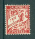 ALGERIE - TIMBRE -TAXE N°25** MNH SCAN DU VERSO. Type De 1926-28 Sans R.F. - Impuestos