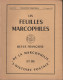 Les Feuilles Marcophiles - N°185 - Voir Sommaire - Frans (vanaf 1941)