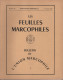 Les Feuilles Marcophiles - N°181 - Voir Sommaire - French (from 1941)