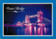 England London Tower Bridge And The Thames Nocturnal View - River Thames