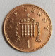 Grande Bretagne - 1 Penny 1987 - 1 Penny & 1 New Penny