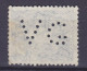 Australia Perfin Perforé Lochung 'VG' 1937, Mi. 143 A  3p. GVI. (2 Scans) - Perforadas