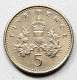 Grande Bretagne - 5 Pence 1999 - 5 Pence & 5 New Pence