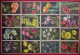 Delcampe - Lot 120 Cartes Postales Fleurs Et + 8 Fruits Switzerland éditeur Phot E. Gyger Abelboden Franco Port France Métro TBe - Collections & Lots