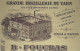 1914  ALCOOL LIQUEUR ENTETE GRANDE DISTILLERIE Du Tarn Foucras CARMAUX Pour Graulhet  Mandat Fiscal Timbre Sign.cachet - 1900 – 1949