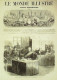 Le Monde Illustré 1873 N°863 Villiers-sur-Morin (77)  Metz Courcelles-sur-Nied (57) Procès Mal Bazaine - 1850 - 1899