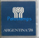 210325 ARGENTINA SOCCER FUTBOL WORLD CUP 78 THREE COINS MONEDAS NO POSTAL POSTCARD - Ohne Zuordnung