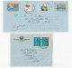 South Africa AEROGRAMMES  To Canada & GB , Cover Stamps Postal Stationery Aerogramme - Covers & Documents