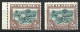 SOUTH AFRICA....KING GEORGE V..(1910-36.).." ..1932.."....2/6 X SEPERATED PAIR.....(CAT.VAL.£120...AS A PAIR..).....LMH. - Unused Stamps
