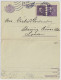 SWEDEN - 1925 Letter-Card Mi.K23c Uprated Facit F175Aa From Stockholm To LONDON (c) - Covers & Documents