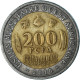 Monnaie, Afrique De L'Ouest, 200 Francs, 2010 - Repubblica Centroafricana