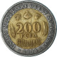 Monnaie, Afrique De L'Ouest, 200 Francs, 2010 - Centraal-Afrikaanse Republiek