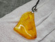 Beautiful Amber Pendant.Natural Baltic Amber 9 Gr - Pendentifs