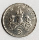 Grande Bretagne - 5 Pence 1968 - 5 Pence & 5 New Pence