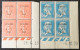 R1118(2)/428 - 1929 Et 1930 - TYPE SEMEUSE Et PASTEUR - CONGRES DU B.I.T. - N°264 Et 265 BLOCS NEUFS** CdF Avec CD - ....-1929