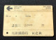 Hong Kong MTR Rail Metro Train Subway Ticket Card, 1982 Ticket, Set Of 1 Card - Hongkong