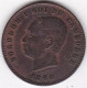 Cambodge, 10 Centimes 1860 Bruxelles . Norodom Ier, En Bronze, Lec# 22 - Cambodge