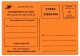 CODE POSTAL - Carte Postale De Service - 57980 DIEBLING - Changement De Code Postal - Pseudo-entiers Officiels