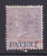 GB Fiscal/ Revenue Stamp.  Patent - 2d Lilac And Blue  Barefoot 25 Good Used - Fiscales