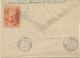 HONGRIE - LETTRE RECOMMANDEE AFFRANCHIE N° 1009-1126-1130-1132-1134-1137- ANNEE 1954 - Storia Postale