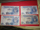 4 BILLETS 1 DOLLARS Bank Negara Malaysia à Dater Voir Photos - Malaysie