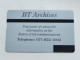 United Kingdom-(BTI049)-BT ARCHIVES-(55)-(5units)(343K24468)(tirage-4.483)price Cataloge-4.00£-mint) - BT Emissions Internes