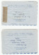 2 X 1972 Aerogramme JAPAN To GB  Cover  Postal Stationery Stamps Air Mail - Aérogrammes