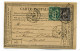 Carte Précurseur CPO / T17 GARE D'ANGERS / Dept Du Maine Et Loire / 1877 / Aff Sage - 1877-1920: Periodo Semi Moderno