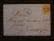 BW11 FRANCE  BELLE LETTRE  1865 DUNKERQUE +N°21+ +AFF. INTERESSANT++    + - 1862 Napoleone III