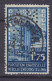 Belgium Perfin Perforé Lochung 'AMDT' 1934 Mi. 381, 1.75 Fr. Weltausstellung Bruxelles 1935 (2 Scans) - 1934-51